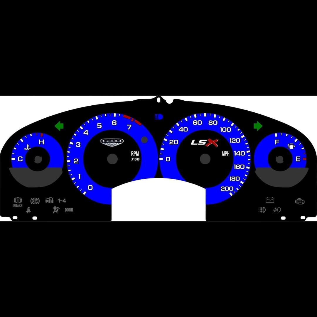 GTO OVERLAYS GM Gauge Specialists