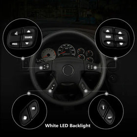 2003-2006 steering wheel controls with leds