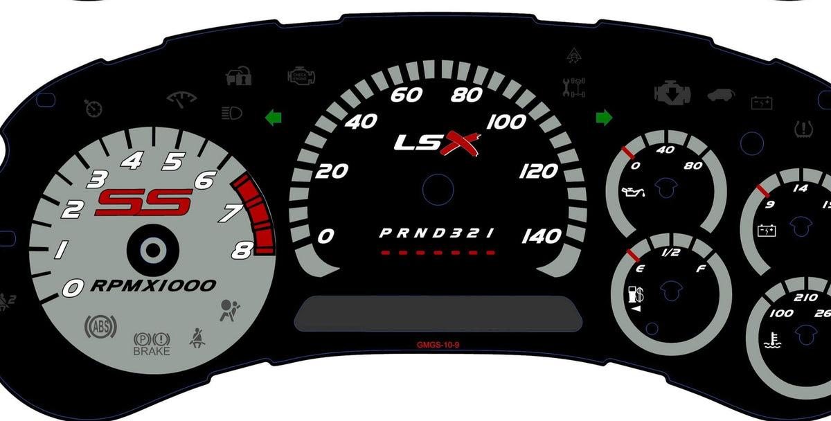 Trailblazer ss overlays GM Gauge Specialists
